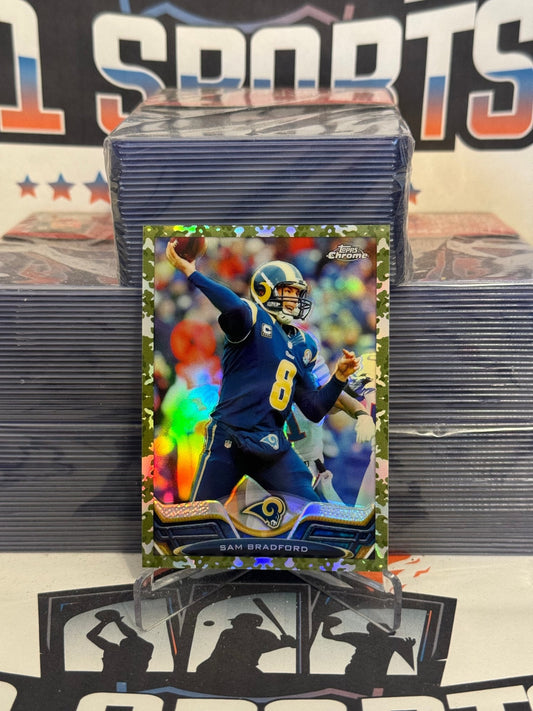 2013 Topps Chrome (Camo Refractor 263/499) Sam Bradford #203