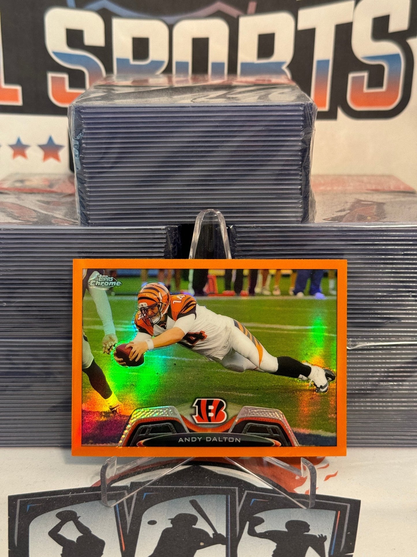 2013 Topps Chrome (Orange Refractor) Andy Dalton #33