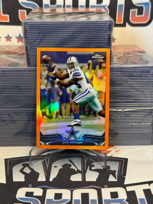 2013 Topps Chrome (Orange Refractor) Dez Bryant #95