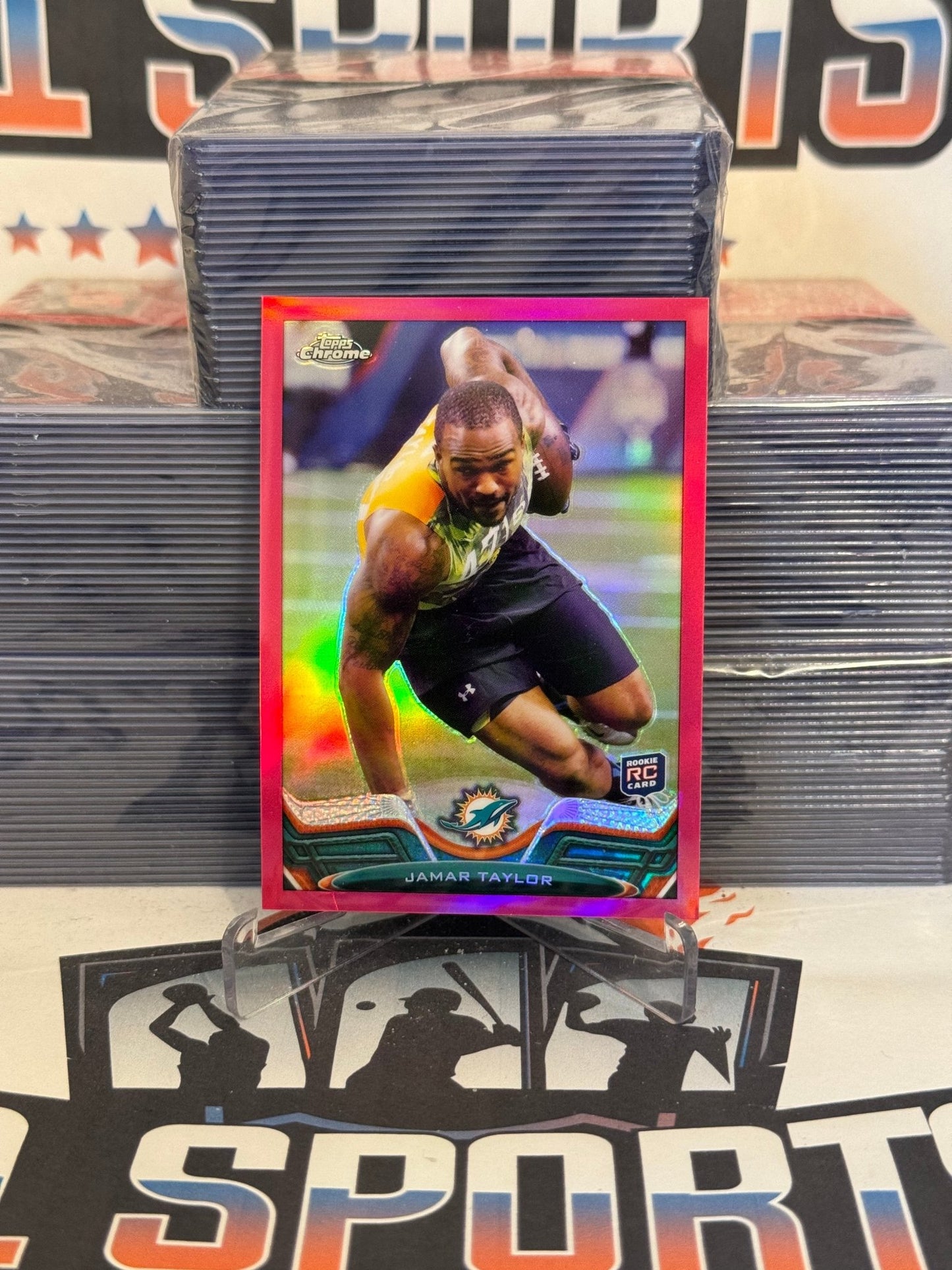 2013 Topps Chrome (Pink Refractor 149/399) Jamar Taylor #172