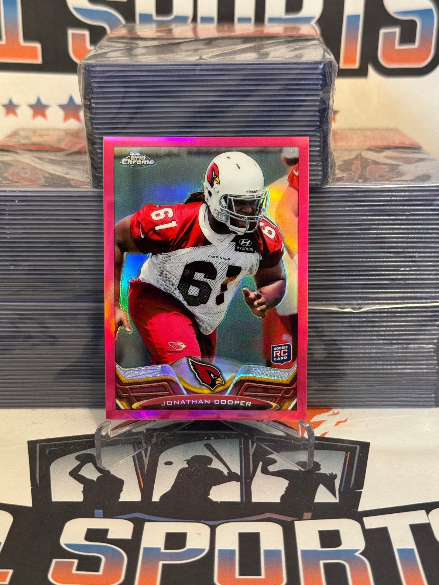 2013 Topps Chrome (Pink Refractor 196/399) Jonathan Cooper Rookie #120