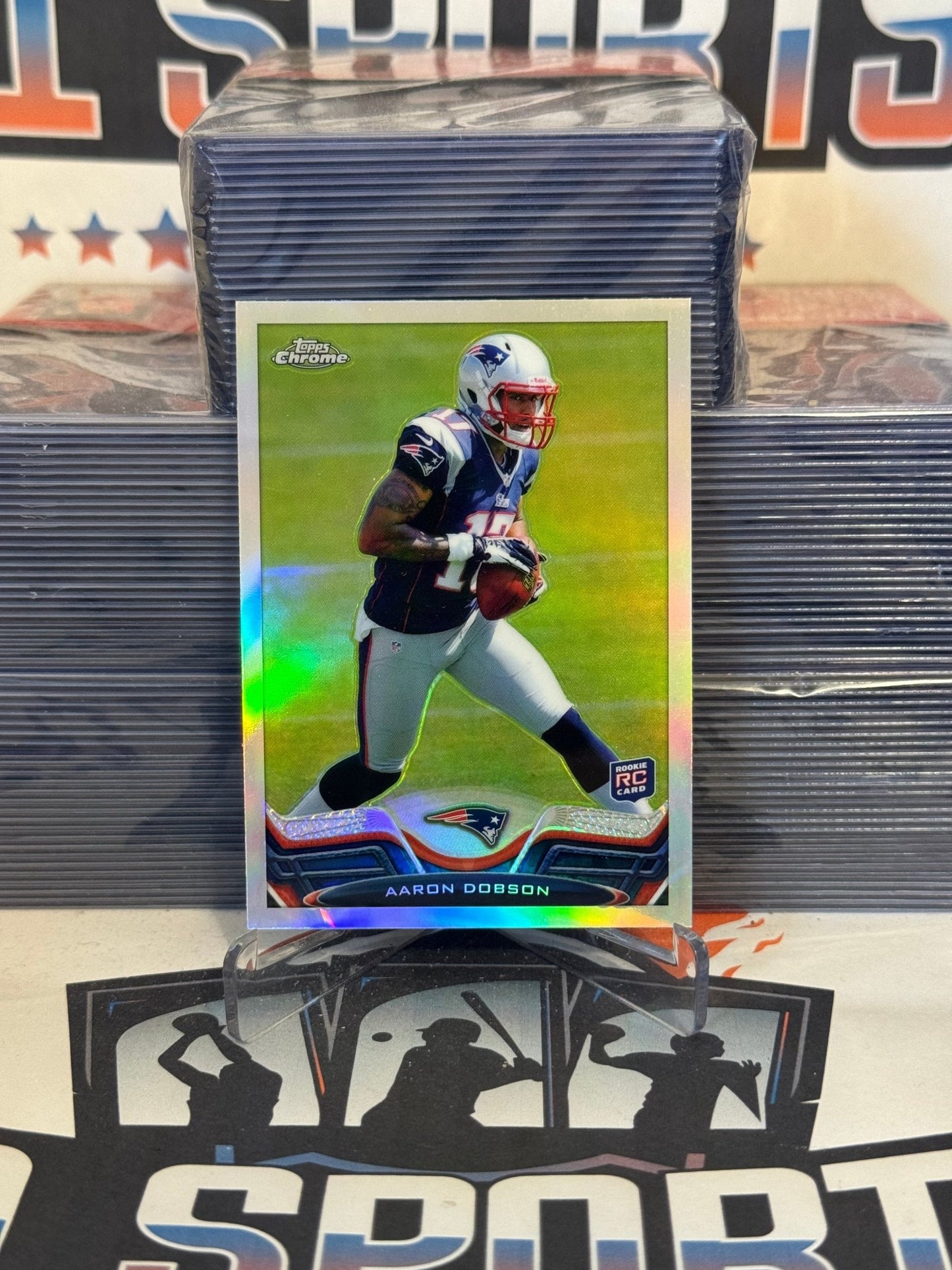 2013 Topps Chrome (Refractor) Aaron Dobson Rookie #65