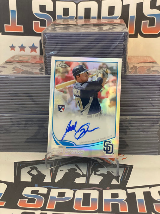 2013 Topps Chrome (Refractor Auto 237/499) Jedd Gyorko Rookie #178