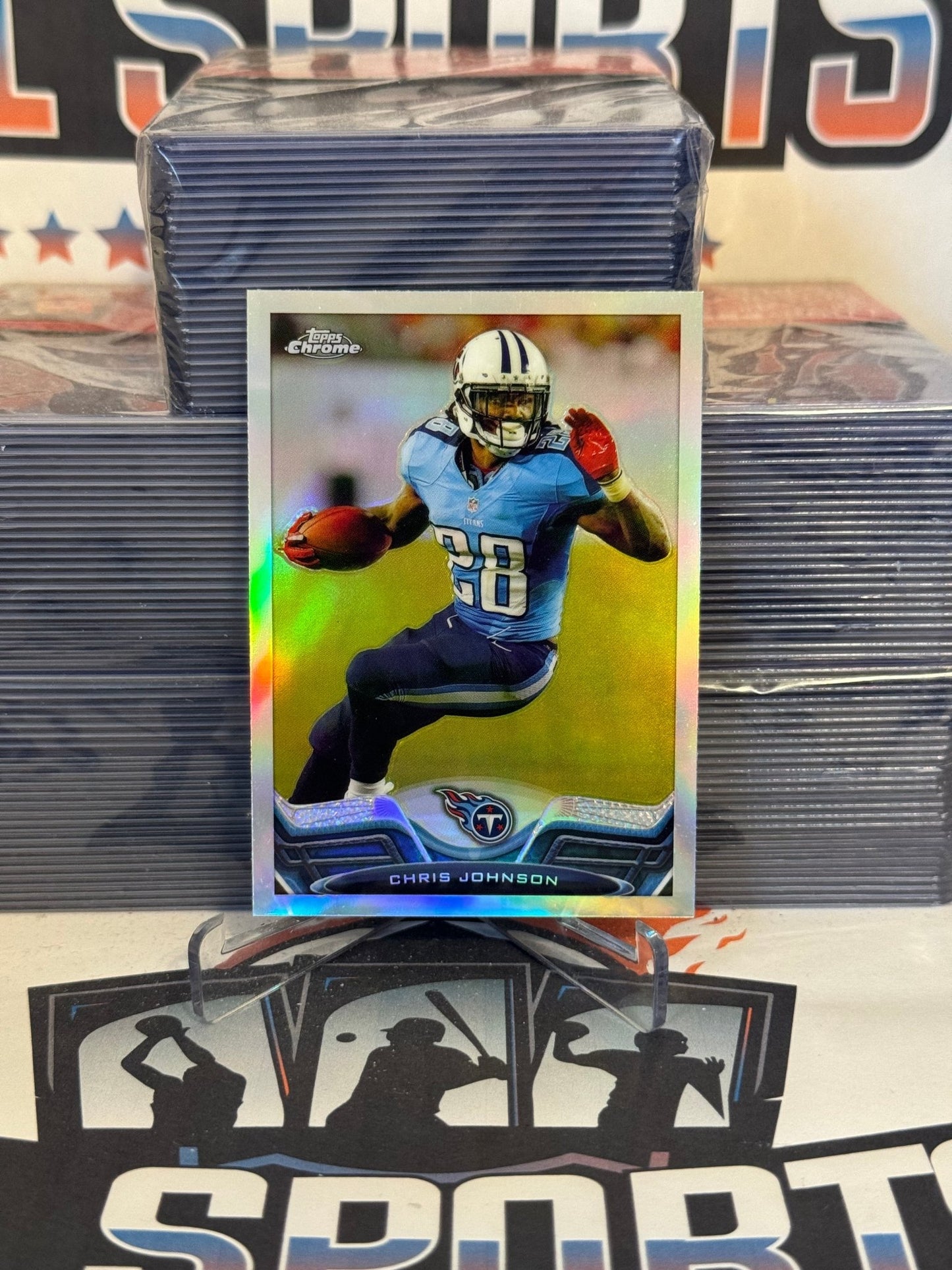 2013 Topps Chrome (Refractor) Chris Johnson #184