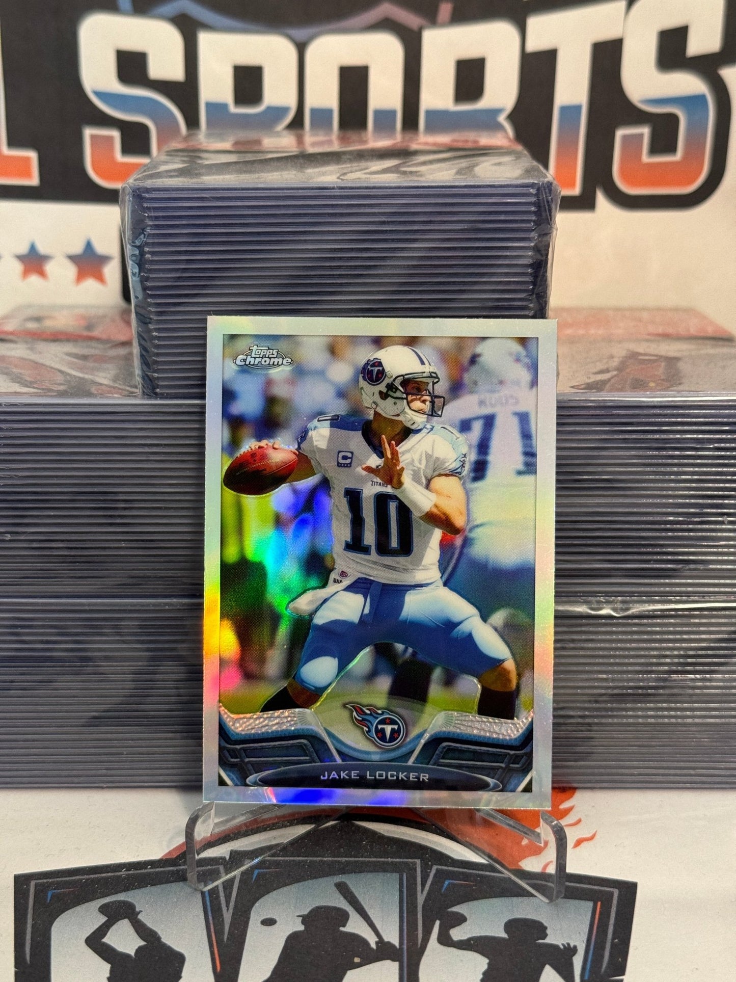 2013 Topps Chrome (Refractor) Jake Locker #56