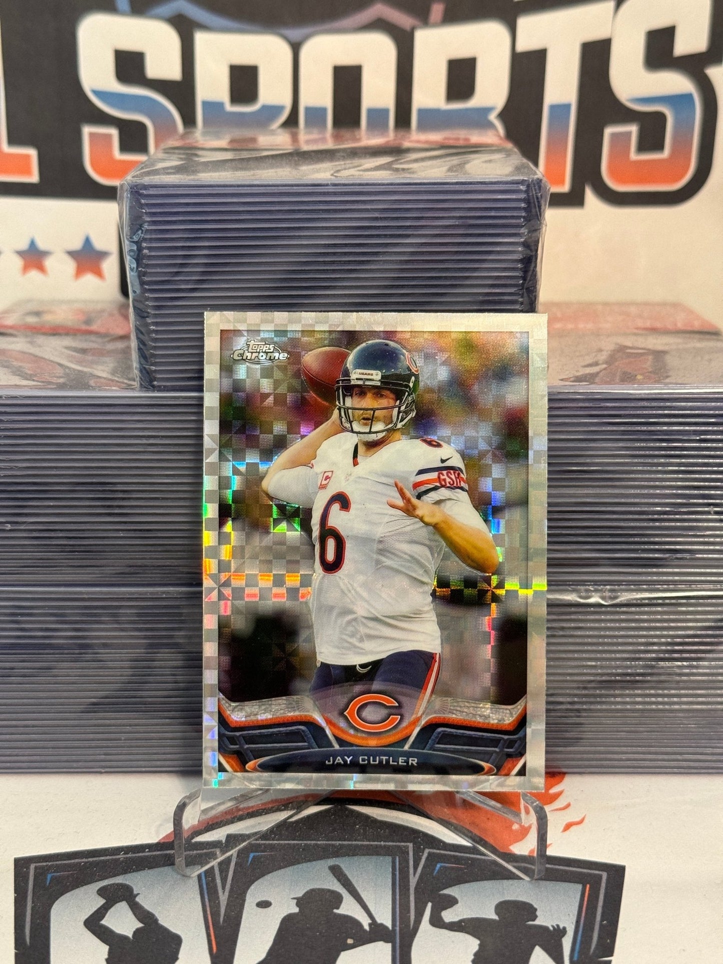 2013 Topps Chrome (X-Fractor) Jay Cutler #130