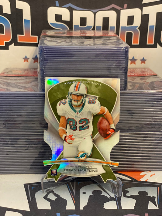 2013 Topps Platinum (Die Cut) Brian Hartline Rookie #ABMDC-BH