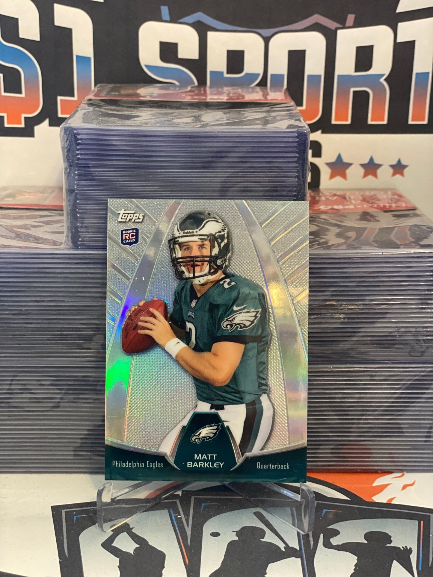 2013 Topps Rookie Refractors Matt Barkley #MBC-MBA