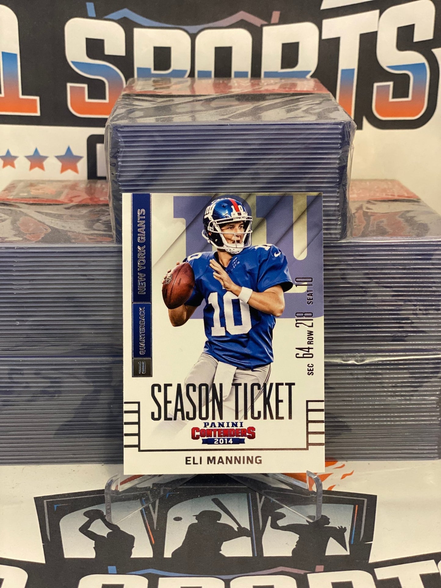 2014 Panini Contenders Eli Manning #49