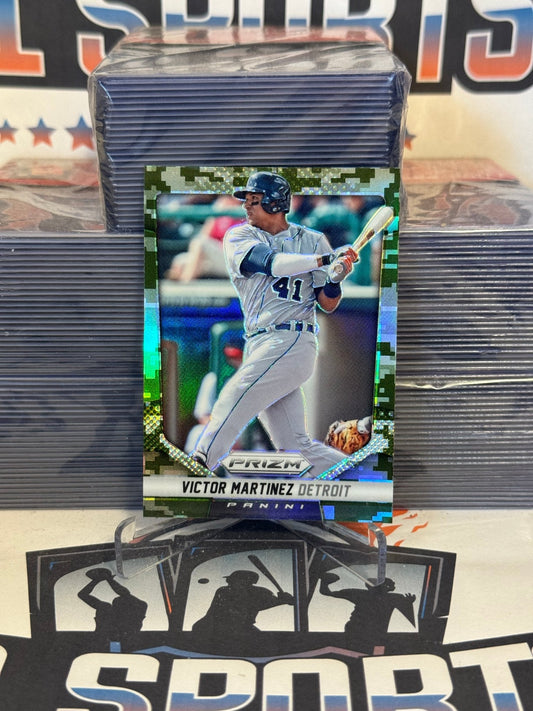 2014 Panini Prizm (Camo Prizm) Victor Martinez #37