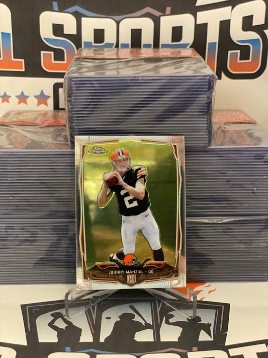 2014 Topps Chrome (Mini) Johnny Manziel Rookie #169