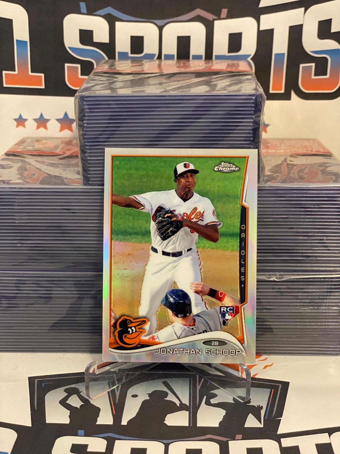 2014 Topps Chrome (Refractor) Jonathan Schoop Rookie #33