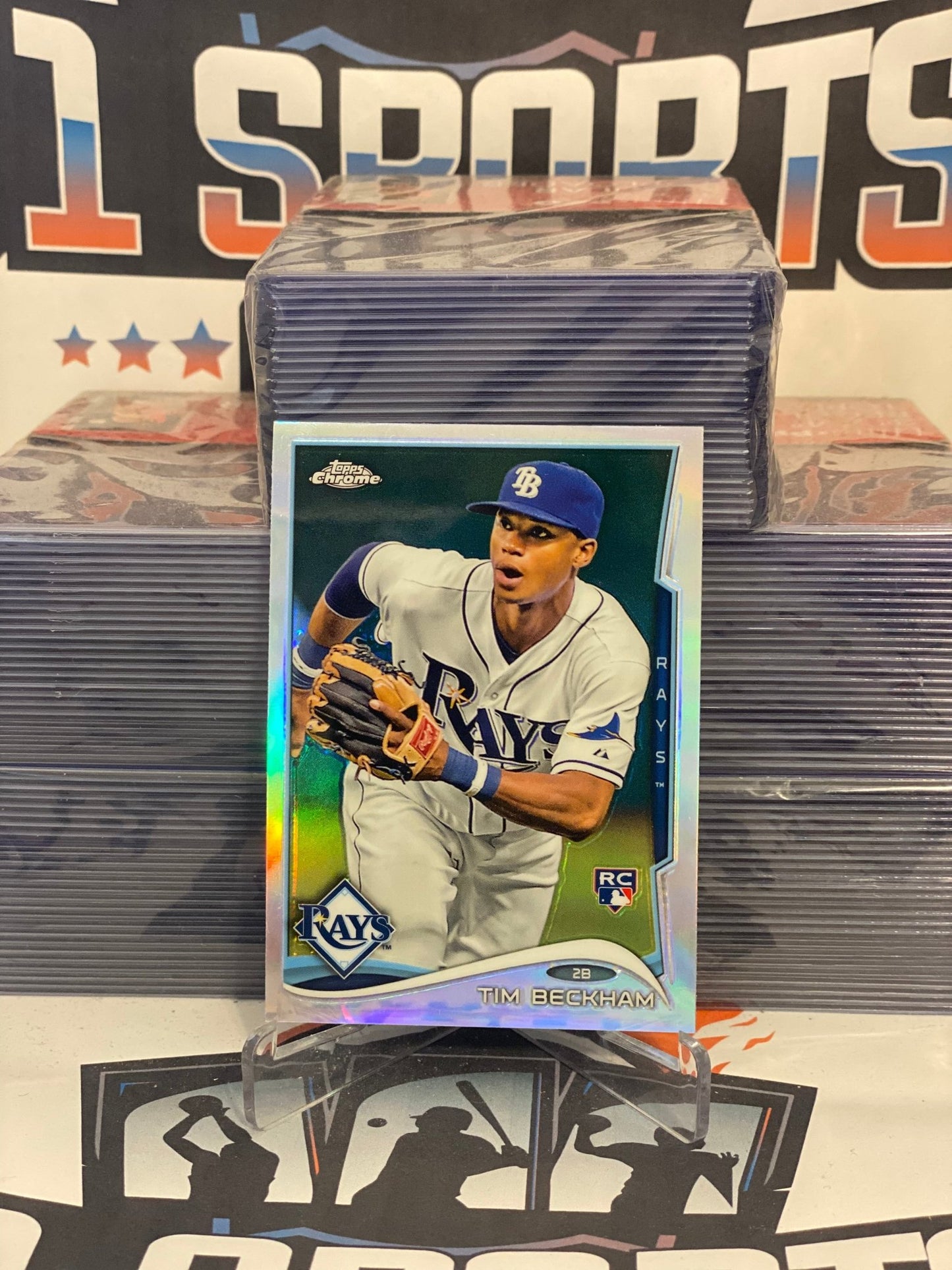 2014 Topps Chrome (Refractor) Tim Beckham Rookie #111