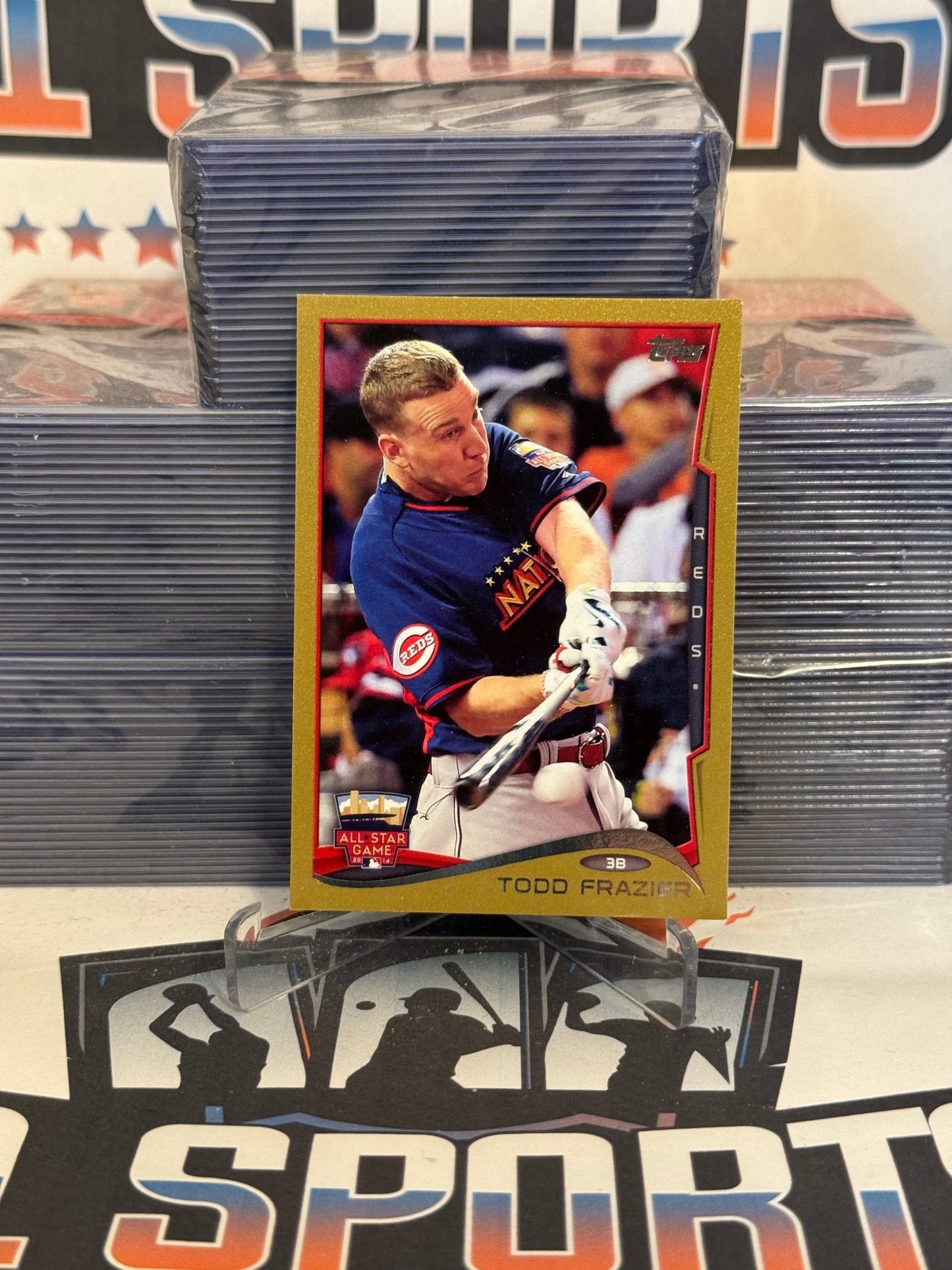 2014 Topps (Gold, All-Star 1443/2014) Todd Frazier #US329