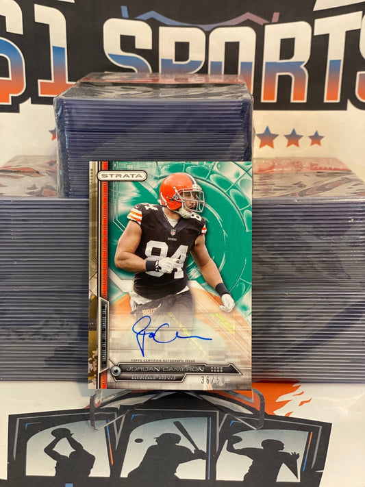 2014 Topps Strata (Autographs 36/50) Jordan Cameron #6