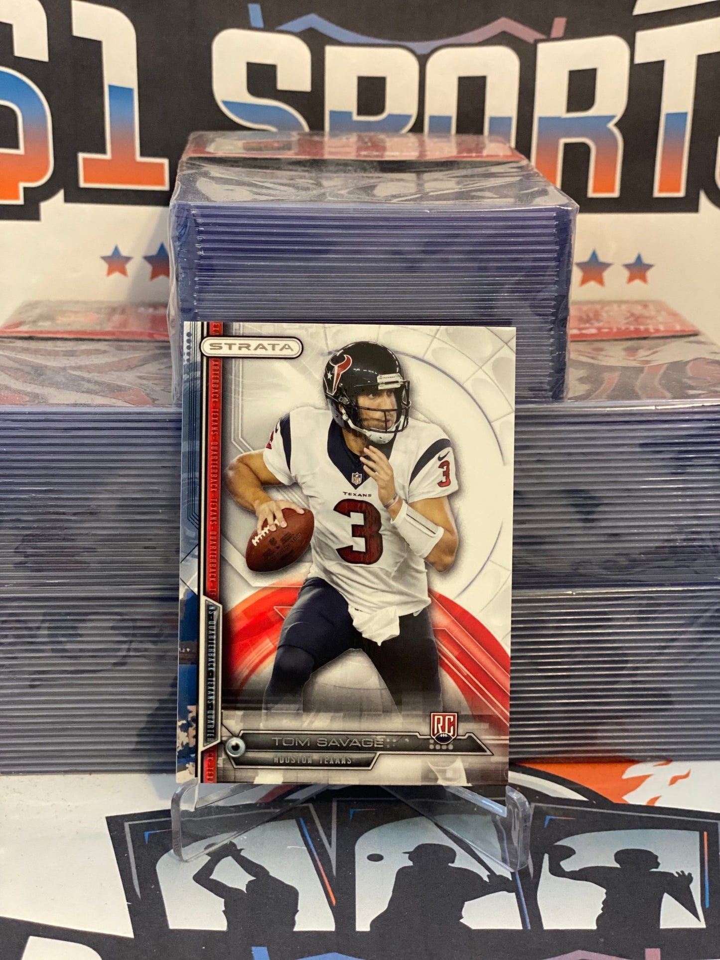 2014 Topps Strata Tom Savage Rookie #182