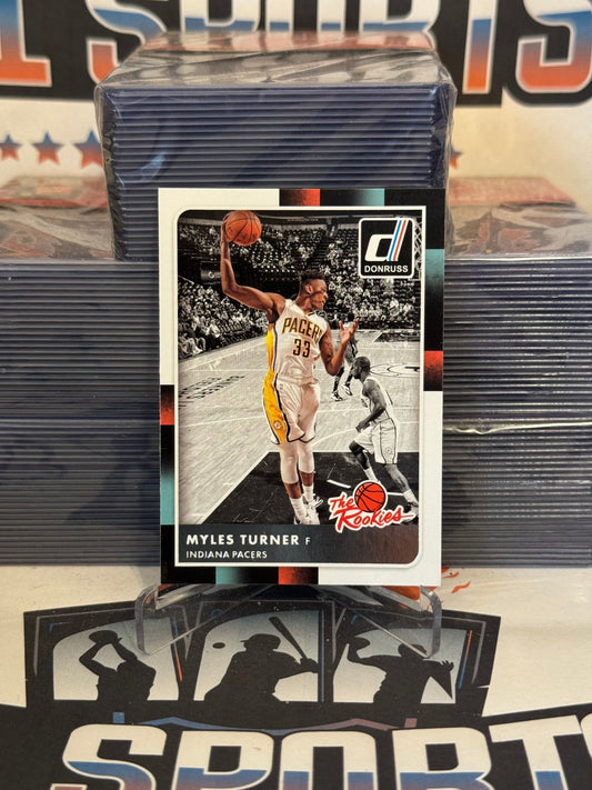 2015 Donruss (The Rookies) Myles Turner #19