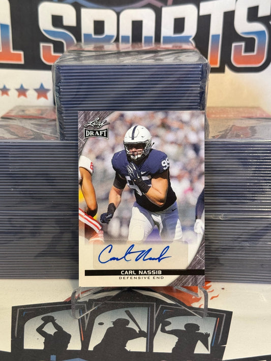 2015 Leaf Draft (Auto) Carl Nassib #A-CNI
