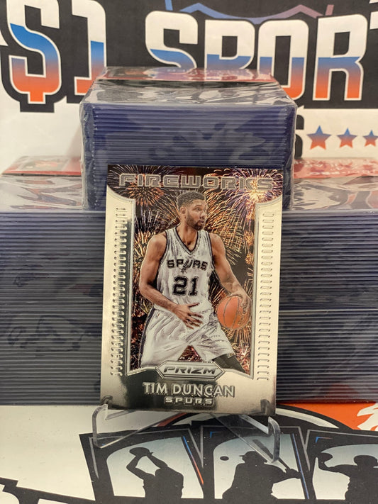 2015 Panini Prizm (Fireworks) Tim Duncan #11