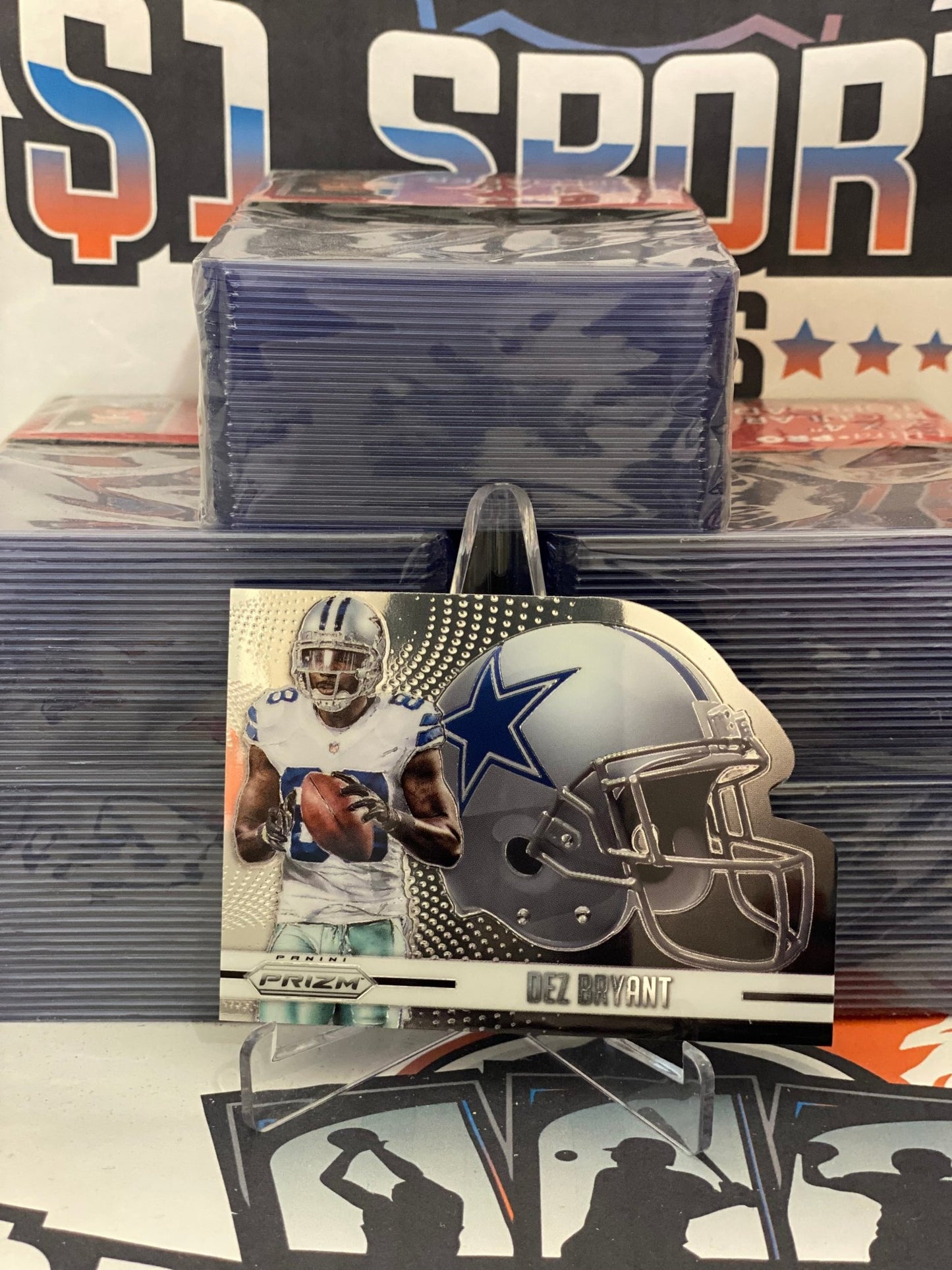 2015 Panini Prizm (Helmets) Dez Bryant #7