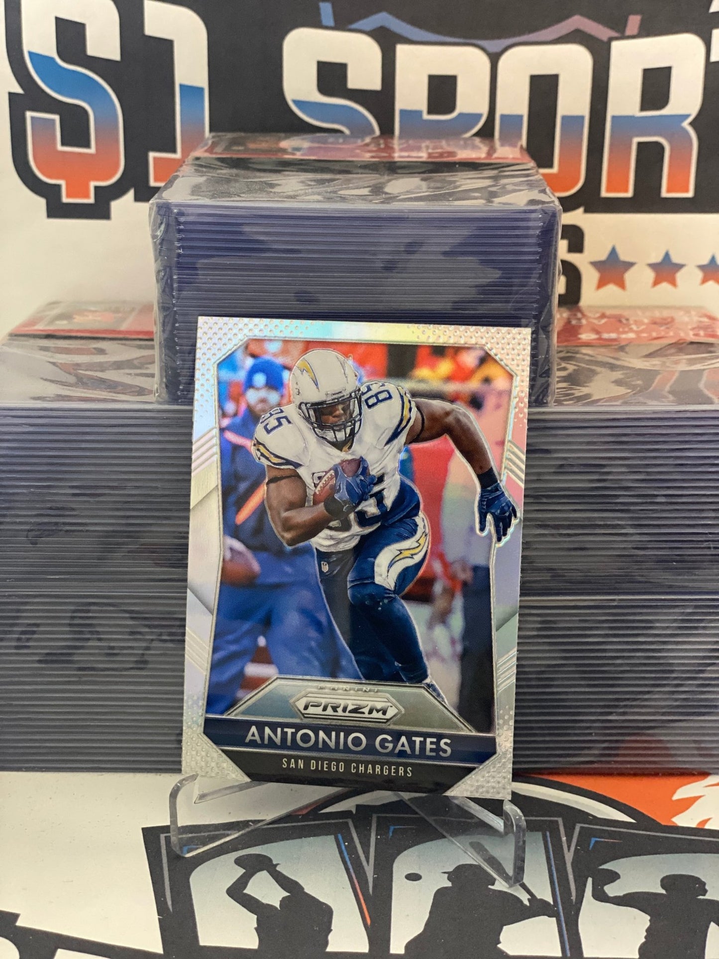 2015 Panini Prizm (Silver Prizm) Antonio Gates #85