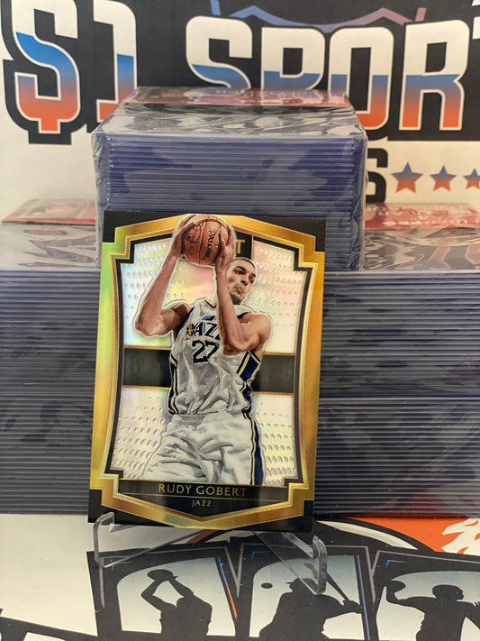 2015 Panini Select (Silver Prizm) Rudy Gobert #149