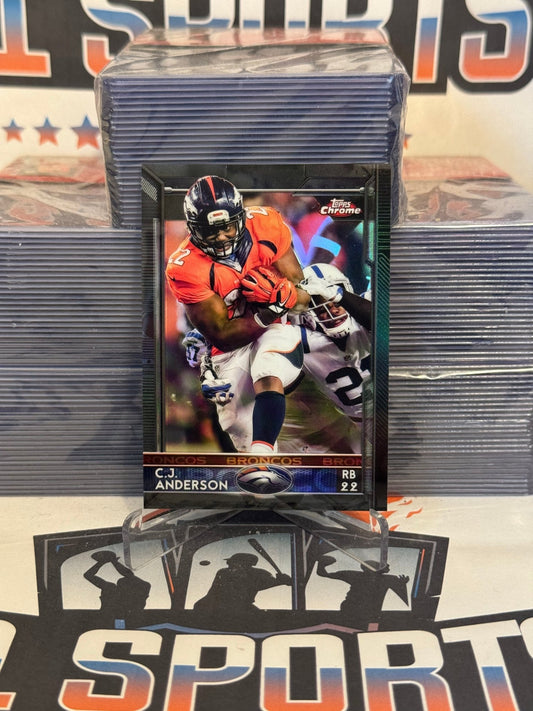 2015 Topps Chrome (Black Refractor 113/299) C.J. Anderson #48