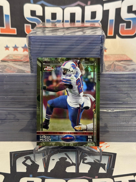 2015 Topps Chrome (Camo Refractor 64/499) LeSean McCoy #27