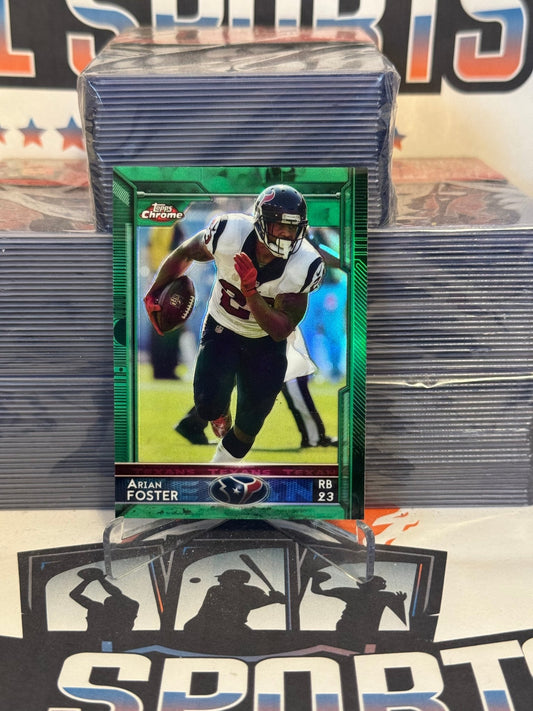 2015 Topps Chrome (Green Refractor) Arian Foster #38