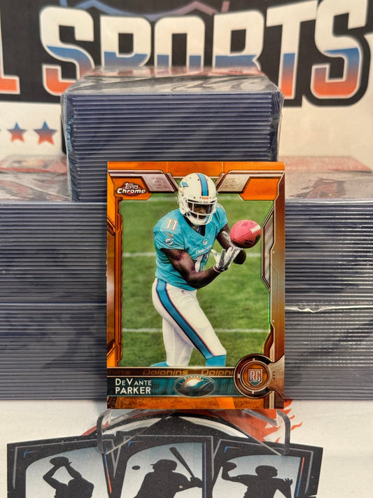 2015 Topps Chrome (Orange Refractor) DeVante Parker #103