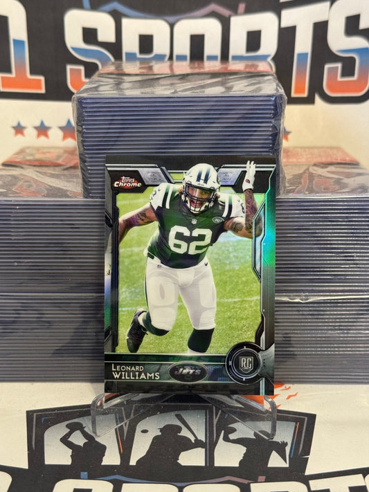 2015 Topps Chrome (Refractor 77/299) Leonard Williams Rookie #130