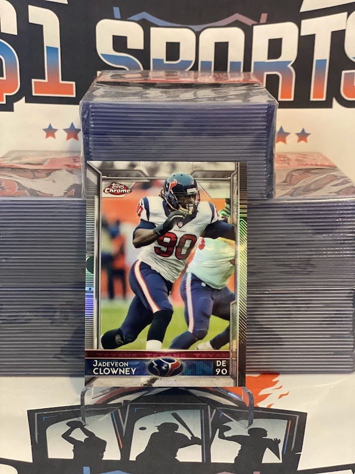 2015 Topps Chrome (Refractor) Jadeveon Clowney #85