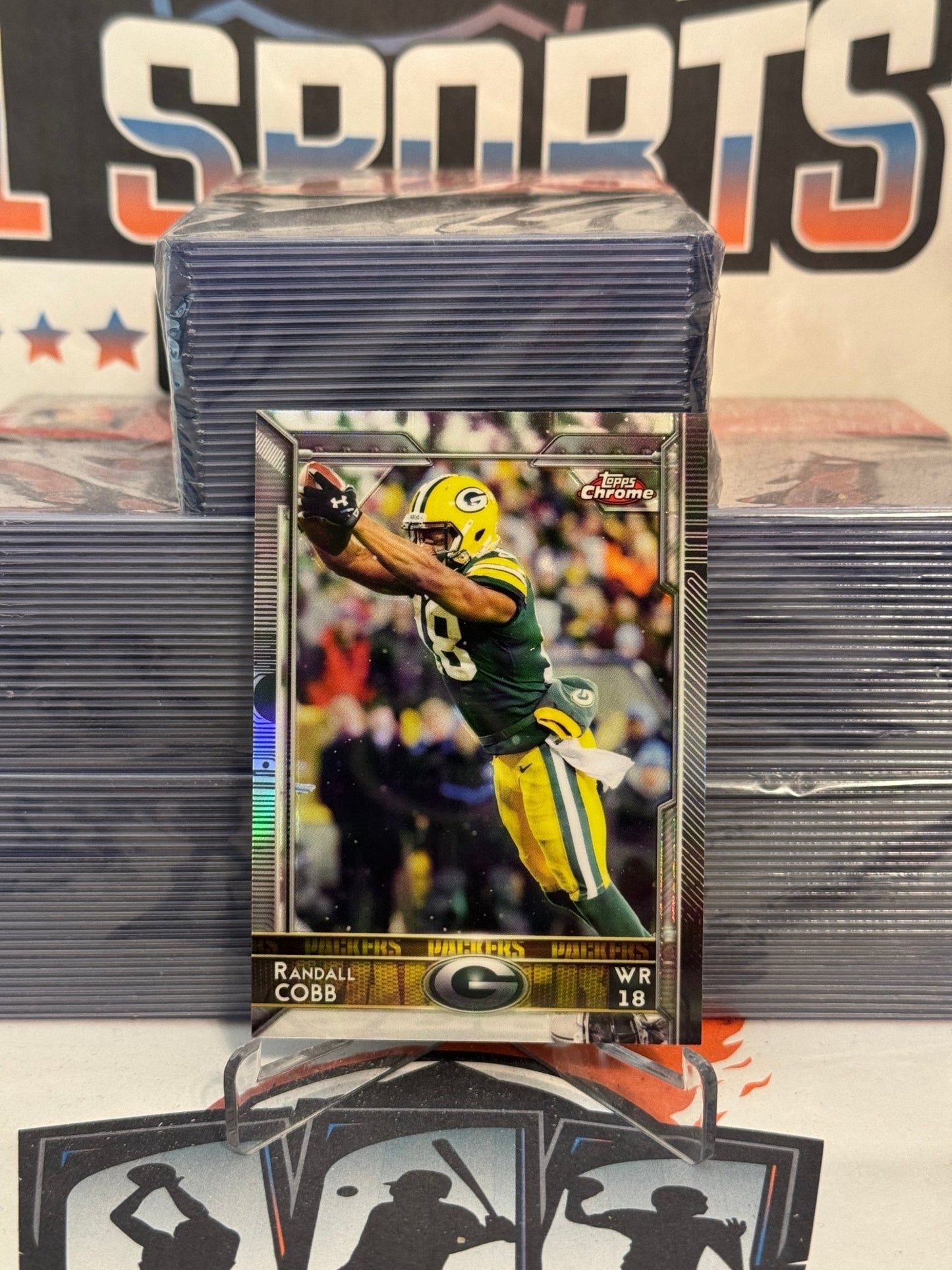 2015 Topps Chrome (Refractor) Randall Cobb #34