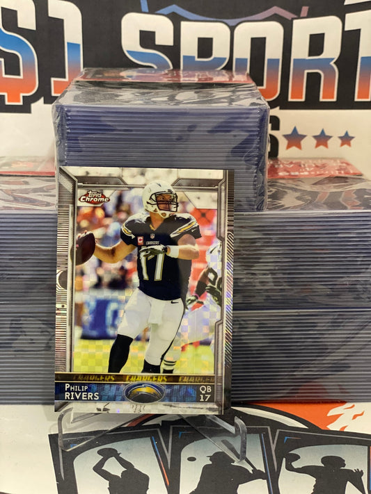 2015 Topps Chrome (X-Fractor Refractor) Philip Rivers #36