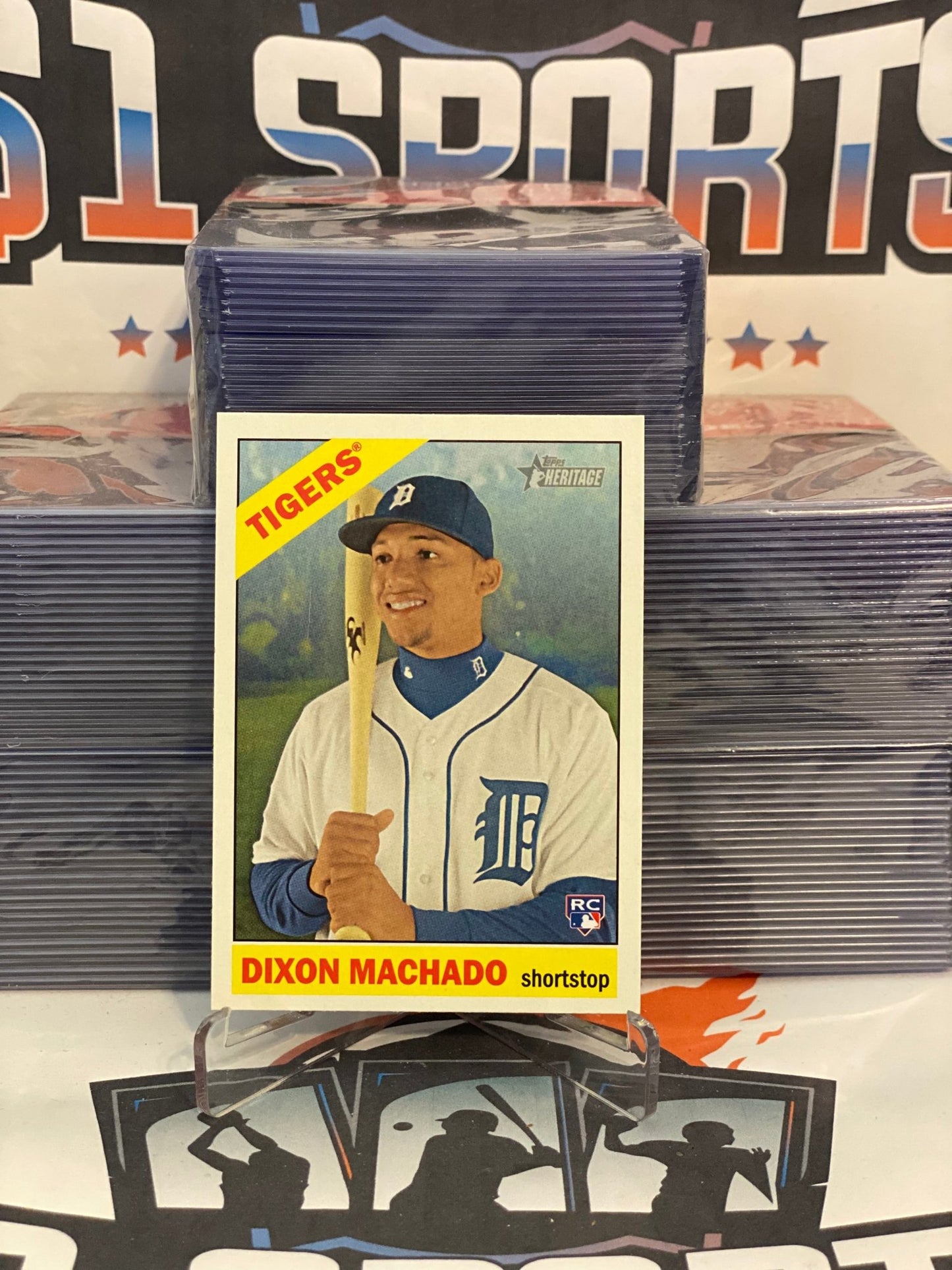 2015 Topps Heritage Dixon Machado Rookie #570