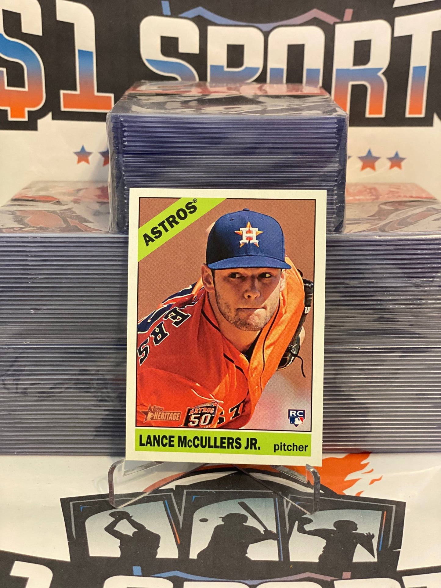 2015 Topps Heritage Lance McCullers Jr. Rookie #605