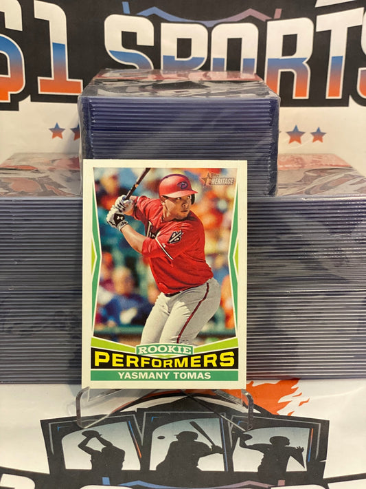 2015 Topps Heritage (Rookie Performers) Yasmany Tomas #RP-13
