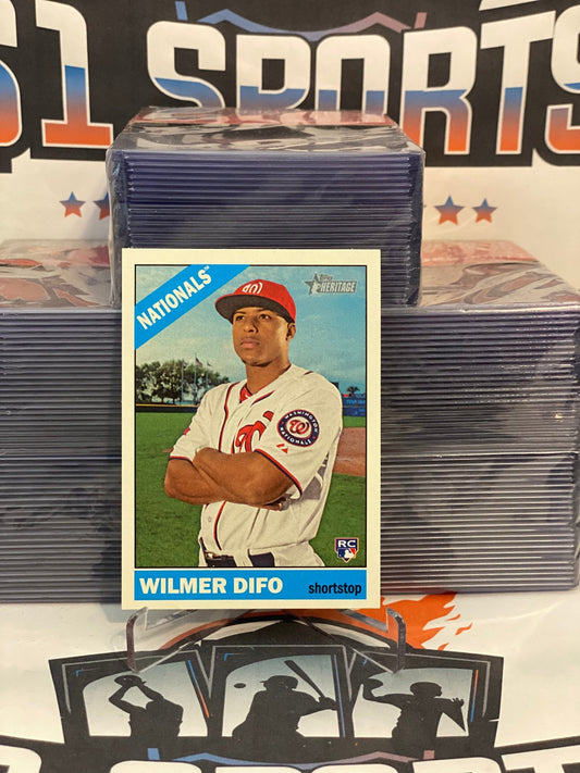 2015 Topps Heritage Wilmer Difo Rookie #682
