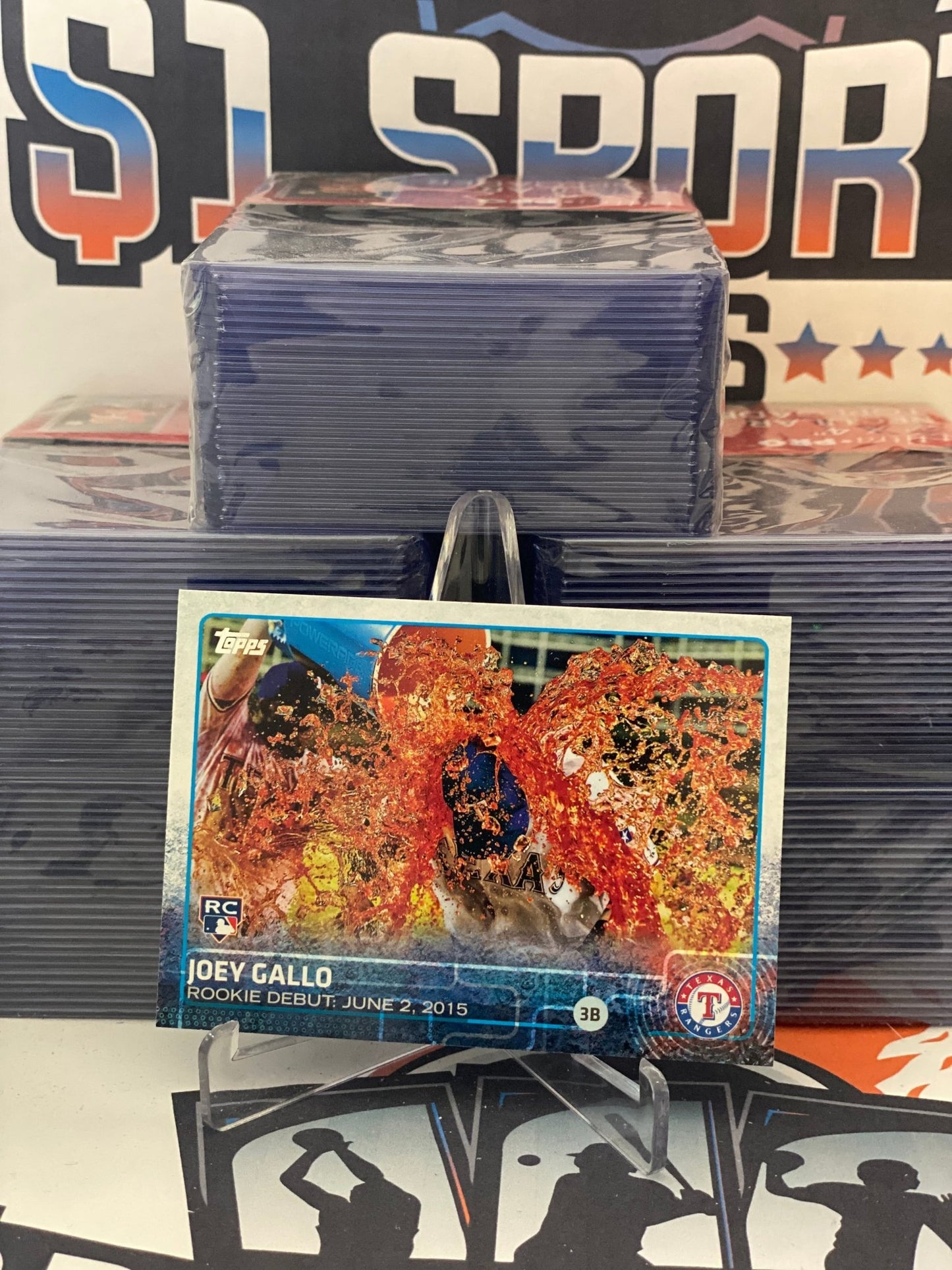 2015 Topps Update (Rookie Debut) Joey Gallo #US14