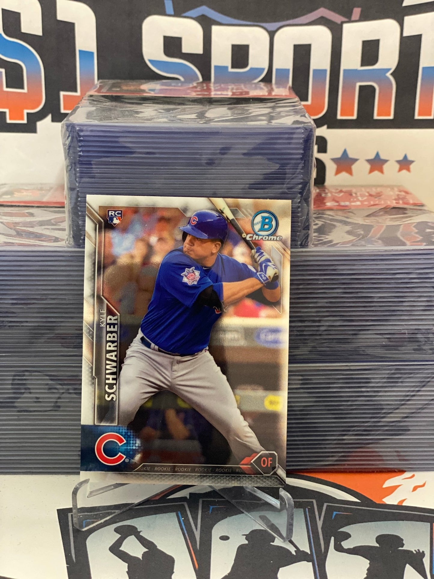 2016 Bowman Chrome Kyle Schwarber Rookie #31