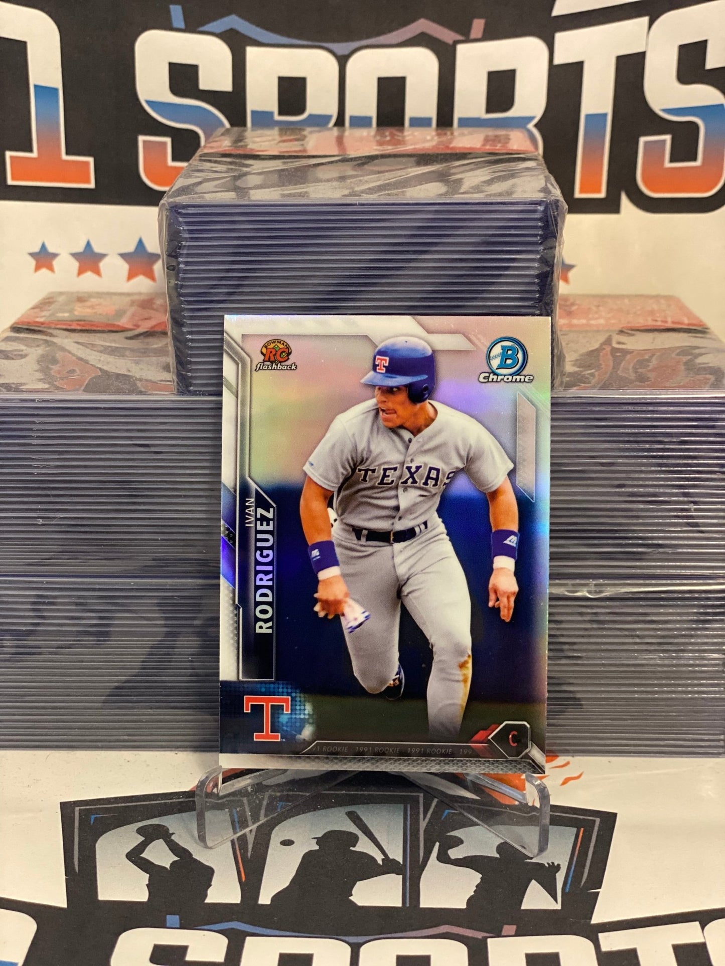 2016 Bowman Chrome (Rookie Flashback) Ivan Rodriguez #RR-IR