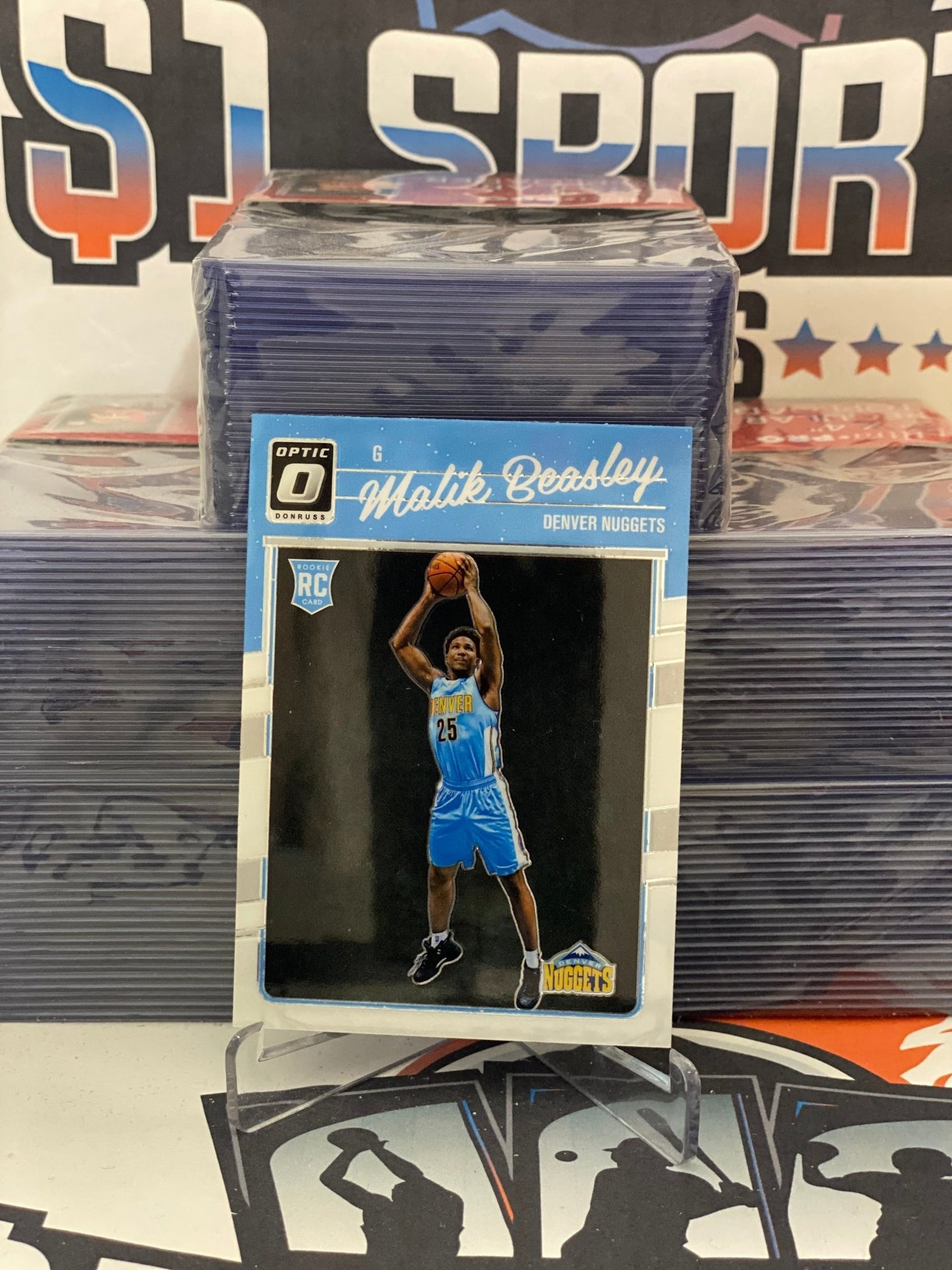 2016 Donruss Optic (Rated Rookie) Malik Beasley #166