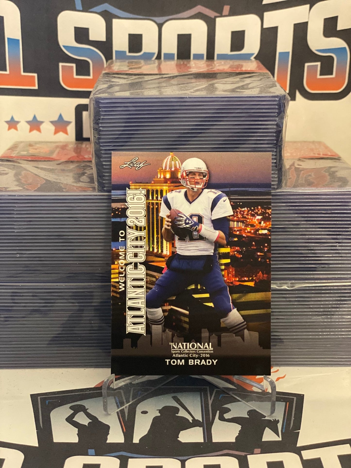 2016 Leaf (Atlantic City National) Tom Brady #03-VIP