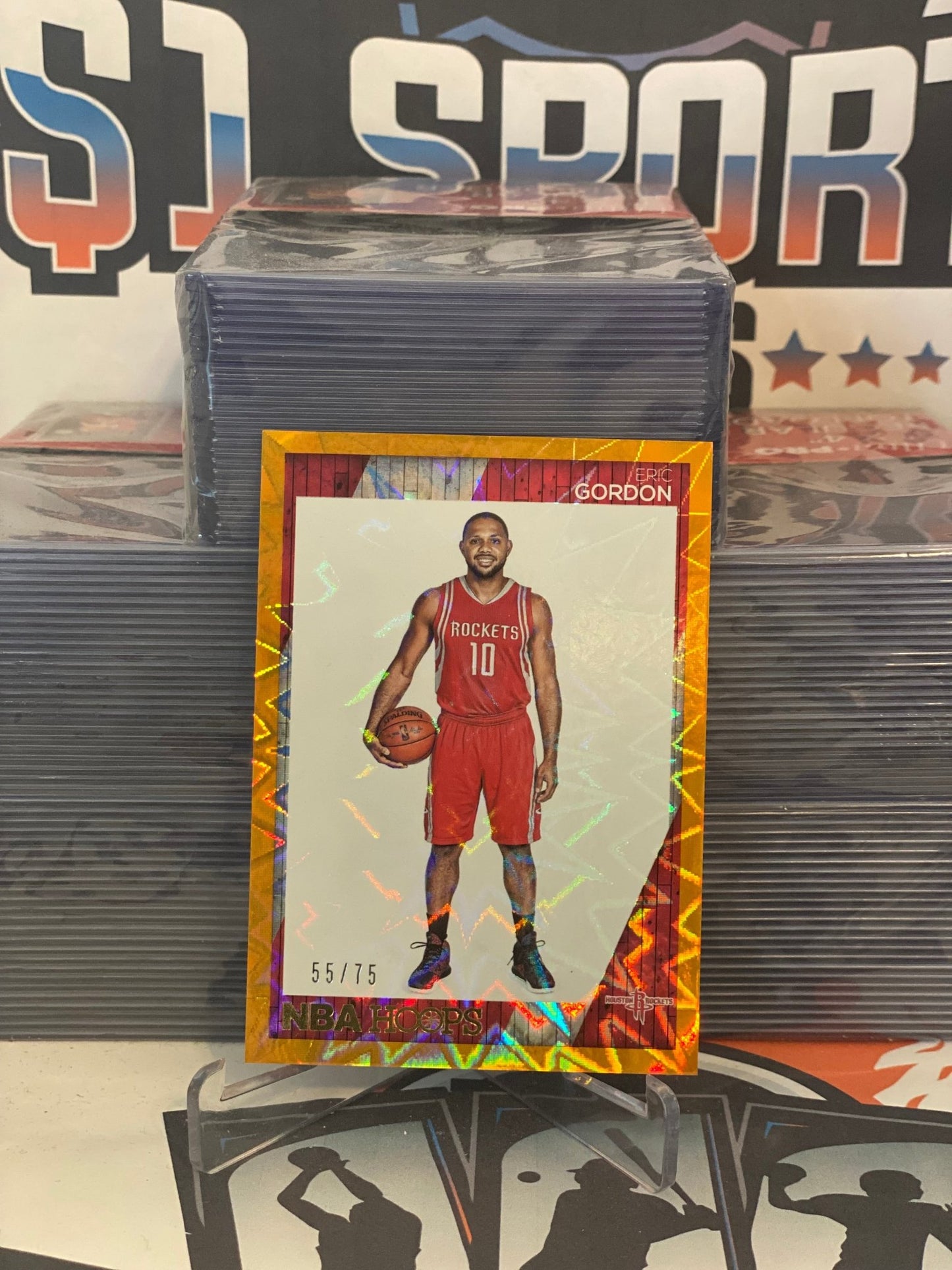 2016 NBA Hoops (Orange 55/75) Eric Gordon #104