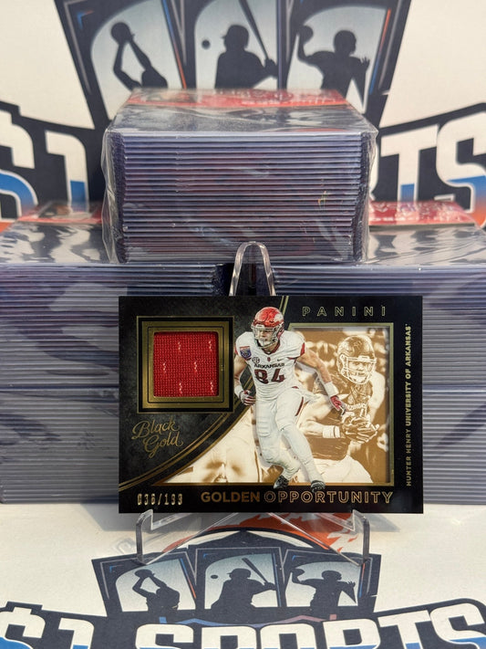 2016 Panini Black Gold Multi-Sport (Golden Opportunity Relic 36/199) Hunter Henry #12