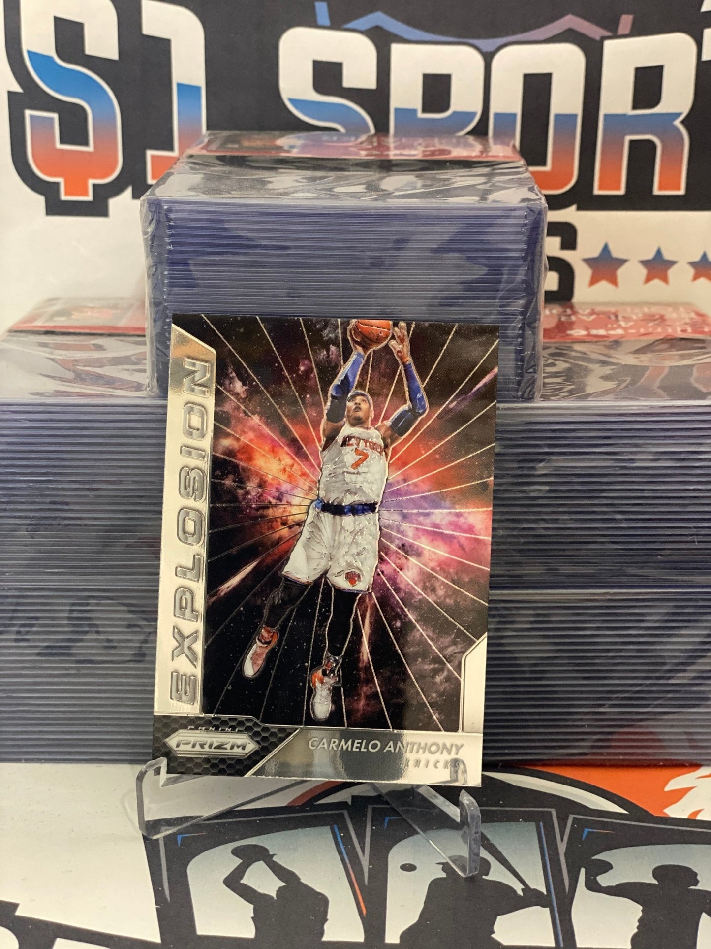 2016 Panini Prizm (Explosion) Carmelo Anthony #6
