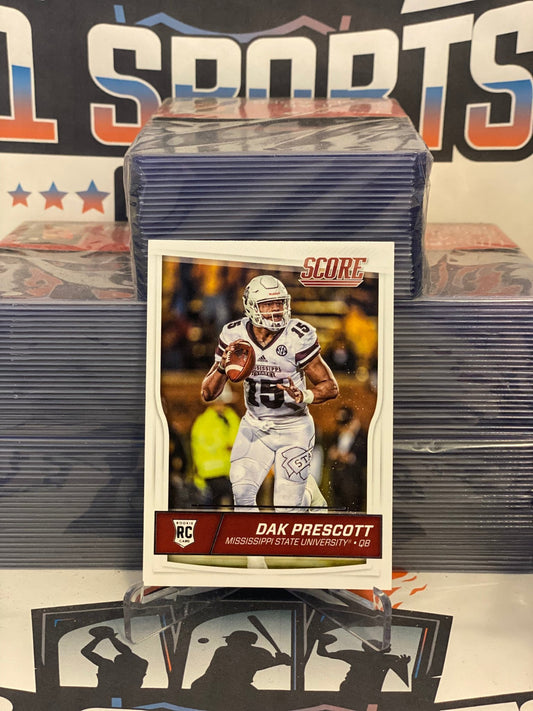 2016 Panini Score Dak Prescott Rookie #337