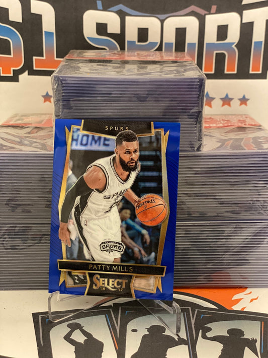 2016 Panini Select (Blue Prizm 257/299) Patty Mills #37