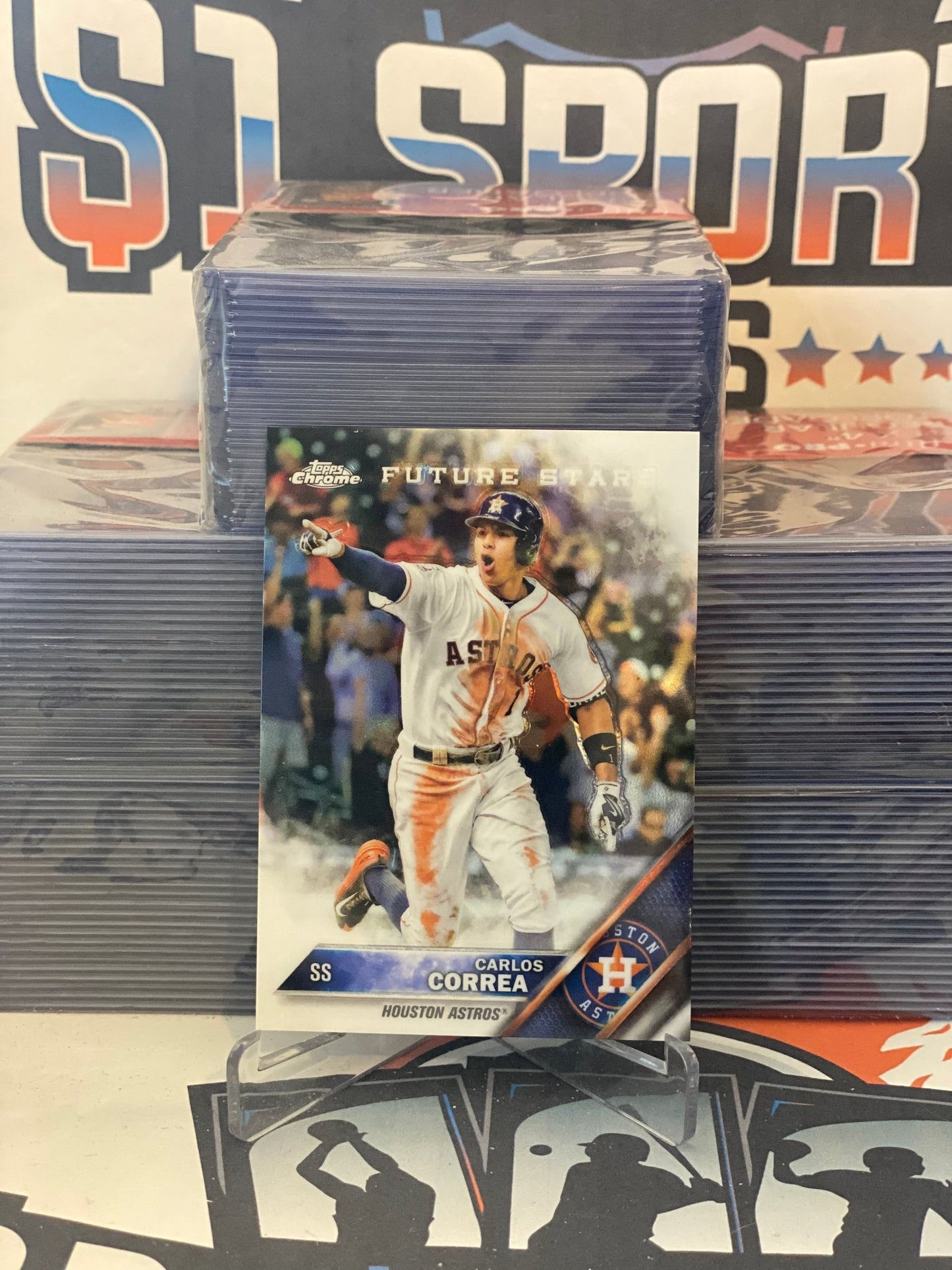 2016 Topps Chrome (Future Stars) Carlos Correa #75
