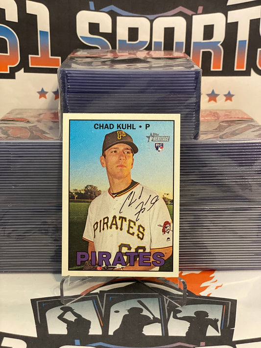 2016 Topps Heritage Chad Kuhl Rookie #668